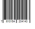 Barcode Image for UPC code 7610154204143