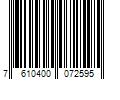 Barcode Image for UPC code 7610400072595