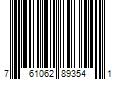 Barcode Image for UPC code 761062893541