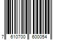 Barcode Image for UPC code 7610700600054