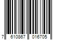 Barcode Image for UPC code 7610867016705