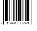 Barcode Image for UPC code 7610899110006