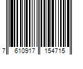 Barcode Image for UPC code 7610917154715