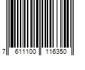 Barcode Image for UPC code 7611100116350