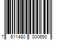 Barcode Image for UPC code 7611480000690