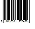 Barcode Image for UPC code 7611608270486