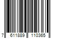 Barcode Image for UPC code 7611889110365