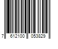 Barcode Image for UPC code 7612100053829