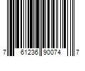 Barcode Image for UPC code 761236900747