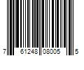 Barcode Image for UPC code 761248080055