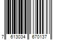 Barcode Image for UPC code 7613034670137