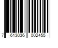 Barcode Image for UPC code 7613036002455