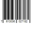 Barcode Image for UPC code 7613036027182