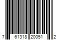 Barcode Image for UPC code 761318200512