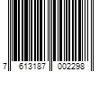 Barcode Image for UPC code 7613187002298