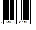 Barcode Image for UPC code 7613272231190