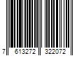 Barcode Image for UPC code 7613272322072