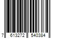 Barcode Image for UPC code 7613272540384