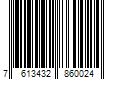 Barcode Image for UPC code 7613432860024