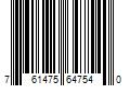 Barcode Image for UPC code 761475647540