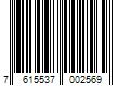 Barcode Image for UPC code 7615537002569