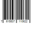 Barcode Image for UPC code 7615537110622