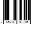 Barcode Image for UPC code 7615800307001