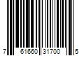 Barcode Image for UPC code 761660317005