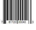 Barcode Image for UPC code 761720000403