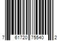 Barcode Image for UPC code 761720755402