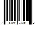 Barcode Image for UPC code 761941220512