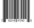 Barcode Image for UPC code 762016470405