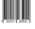 Barcode Image for UPC code 7620207265922