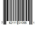 Barcode Image for UPC code 762111010551