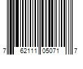 Barcode Image for UPC code 762111050717