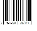 Barcode Image for UPC code 7622200000111