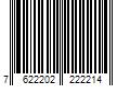 Barcode Image for UPC code 7622202222214