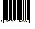 Barcode Image for UPC code 7622202240034