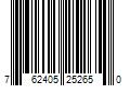 Barcode Image for UPC code 762405252650