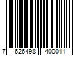 Barcode Image for UPC code 7626498400011