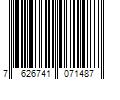 Barcode Image for UPC code 7626741071487