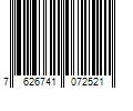 Barcode Image for UPC code 7626741072521