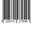 Barcode Image for UPC code 7626741072545