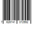 Barcode Image for UPC code 7626741072552