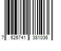 Barcode Image for UPC code 7626741381036