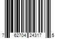 Barcode Image for UPC code 762704243175