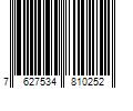 Barcode Image for UPC code 7627534810252