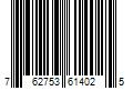 Barcode Image for UPC code 762753614025