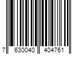 Barcode Image for UPC code 7630040404761