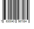 Barcode Image for UPC code 7630040567084